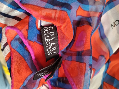 Foulard Coveri Collection - Taille unique - Orange - État : Excellent