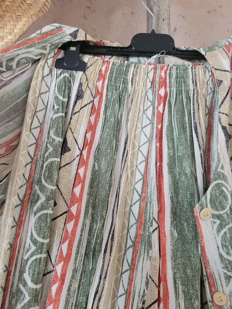 Ensemble Vintage - M - Vert - État : Excellent