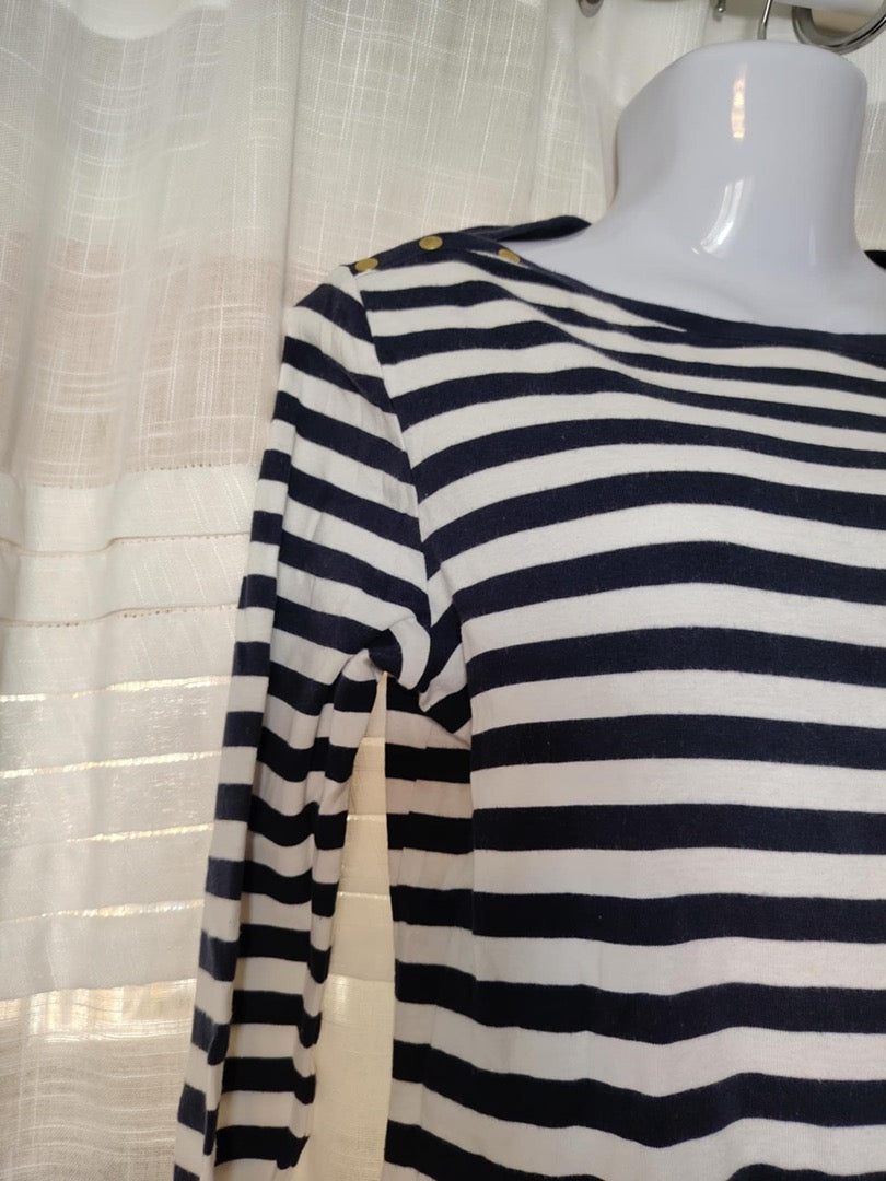 Marinière Petit Bateau - S - Navy - État : Excellent