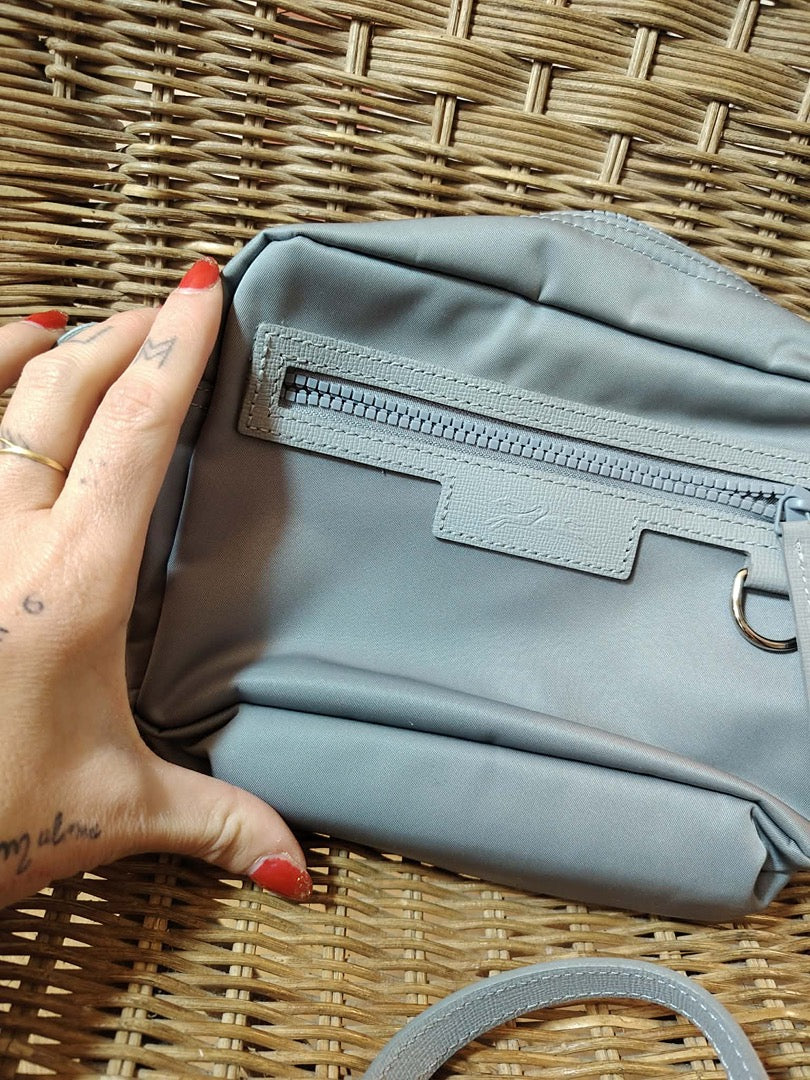Sac bandoulière Longchamp - Taille unique - Bleu - État : Excellent