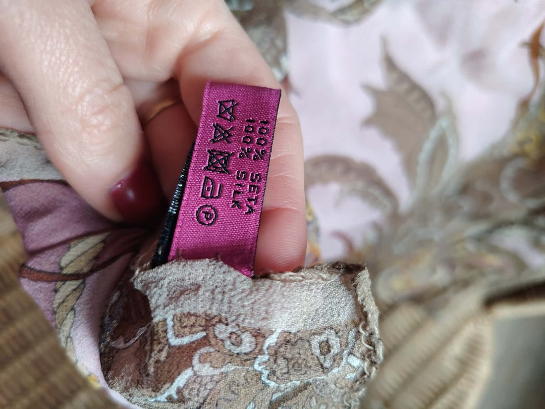 Foulard Mila Schön - Taille unique - Rose - État : Excellent