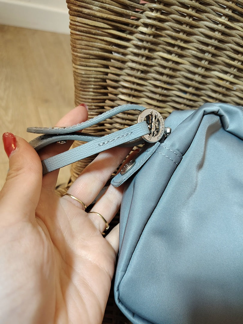 Sac bandoulière Longchamp - Taille unique - Bleu - État : Excellent