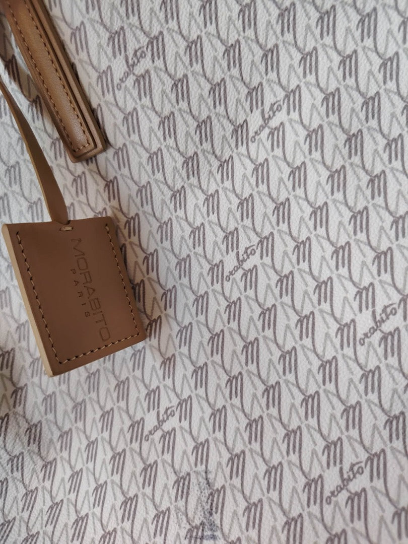 Sac cabas Morabito - Taille unique - Beige - État : Excellent