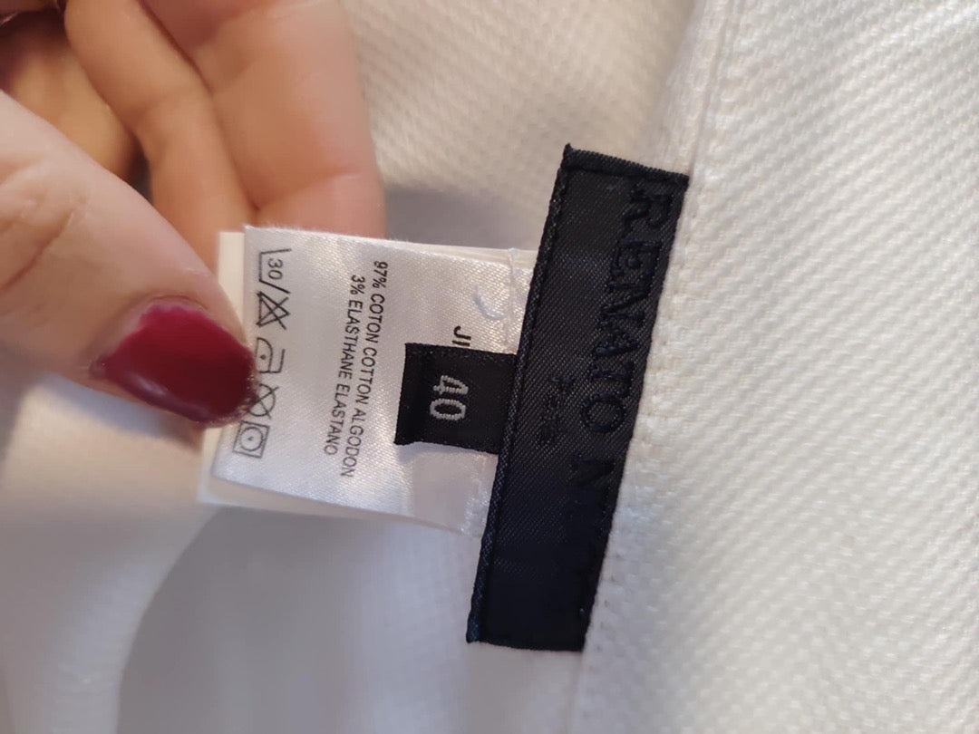 Blazer Renato Nucci - 40 - Blanc - État : Excellent