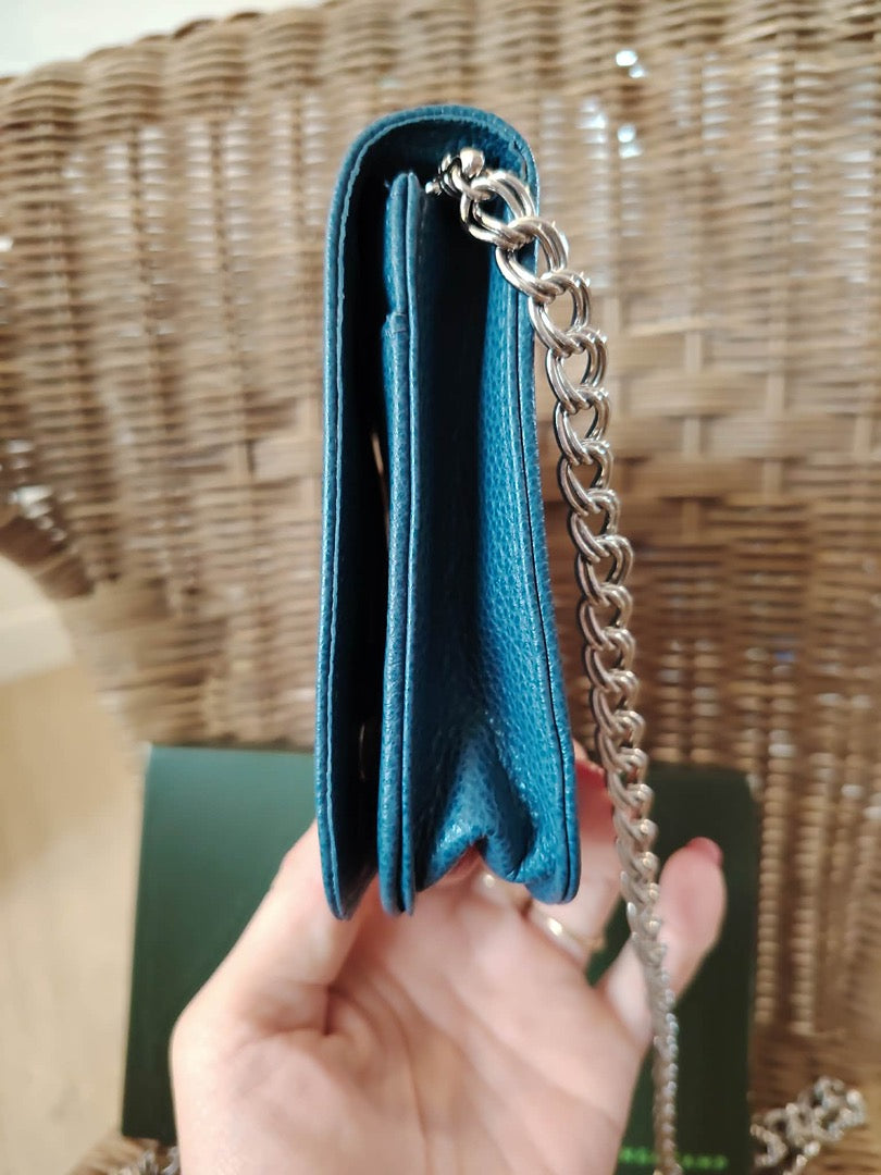 Sac bandoulière Longchamp - Taille unique - Bleu - État : Excellent