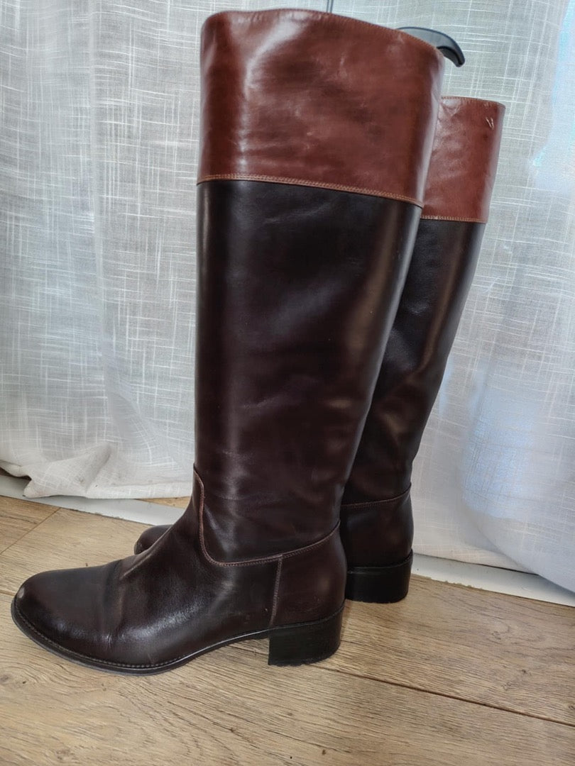 Bottes Vicini - 37 - Marron -