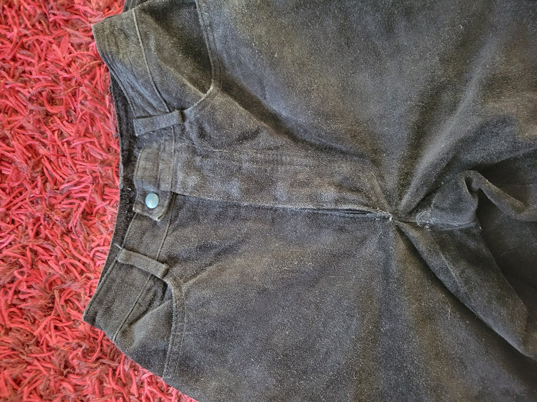 Pantalon femme cuir - 26 - État : vintage