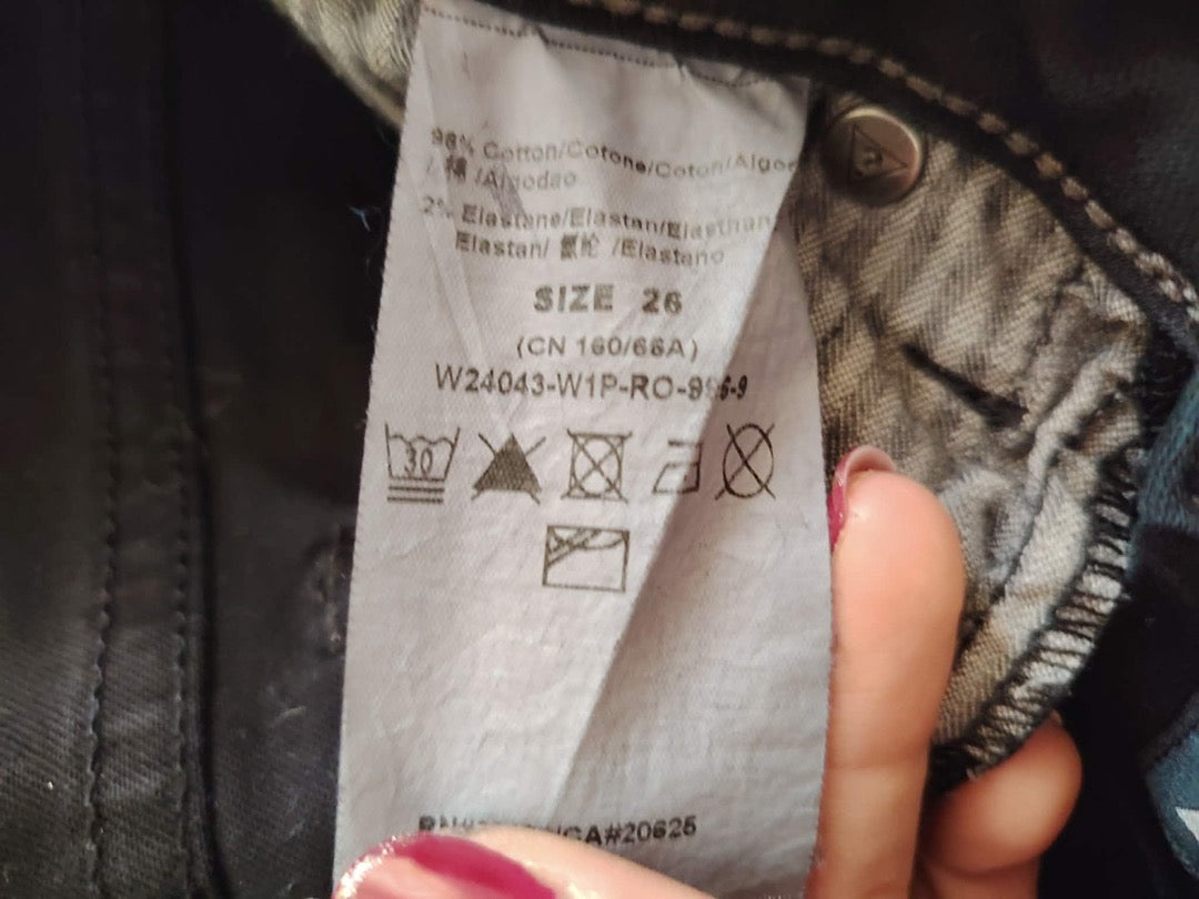 Jean skinny Guess - 26 - noir - État : Excellent