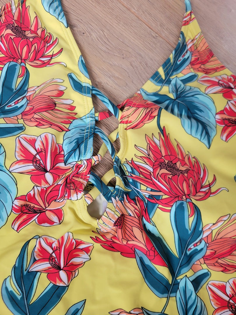 Maillot de bain une pièce Tissaia - 46 - Jaune - État : Excellent