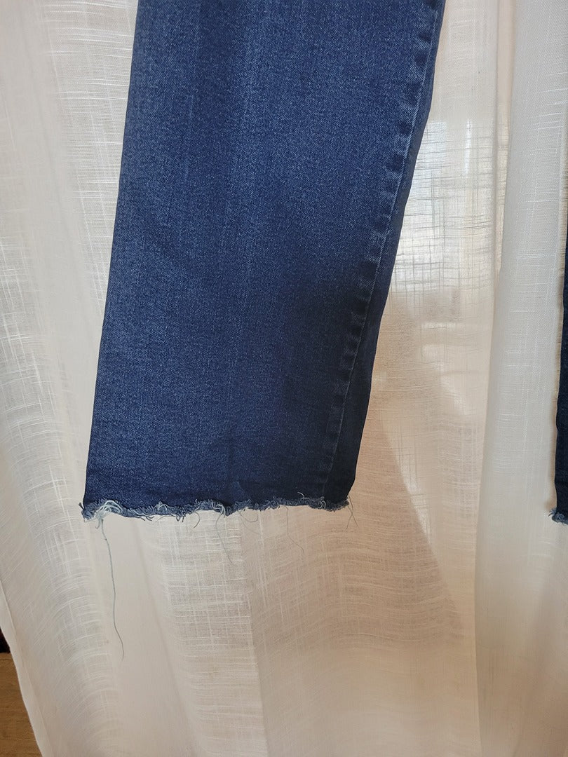 Jean droit Stradivarius - 34 - Bleu - État : Excellent