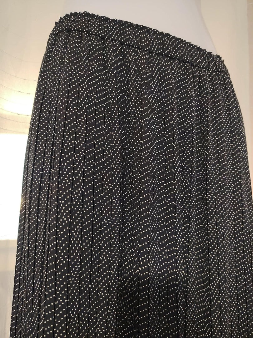 Jupe longue plissée Uniqlo - M - Noir - État : Excellent