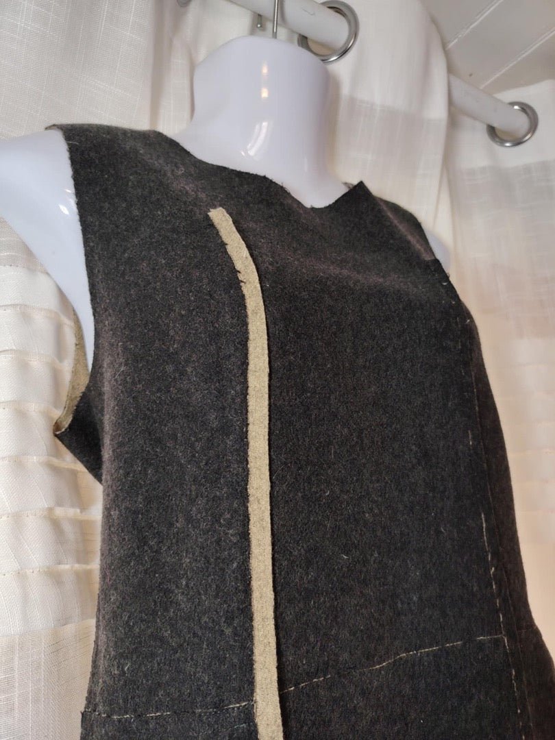 Robe d'hiver Anne Willi - 36 - Gris - État : Excellent
