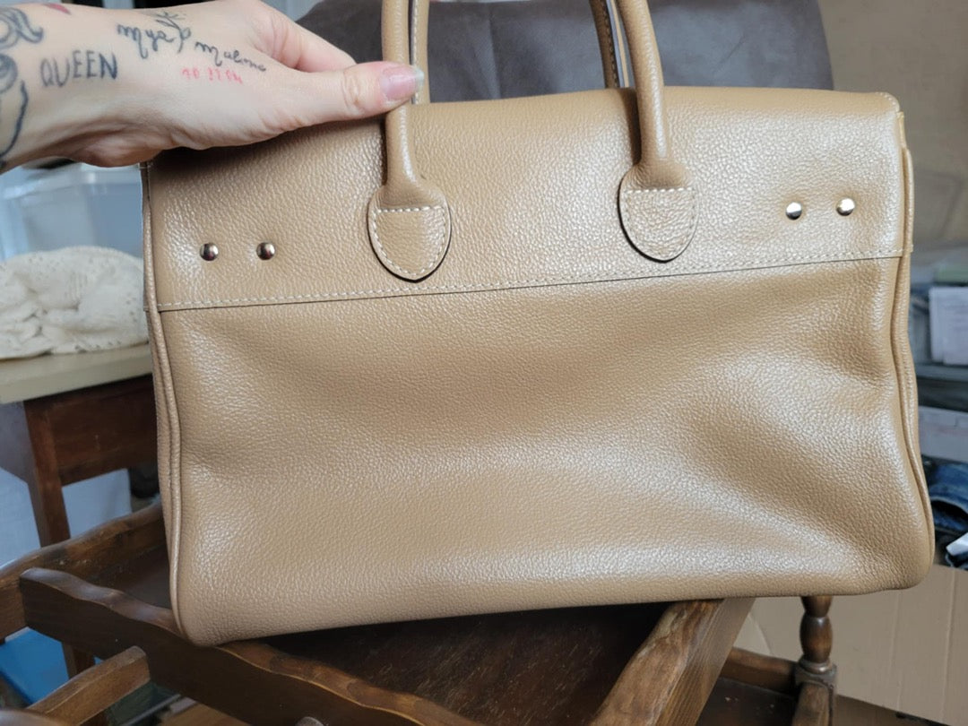 Sac à main Mac Douglas - Taille unique - Beige - État : Excellent