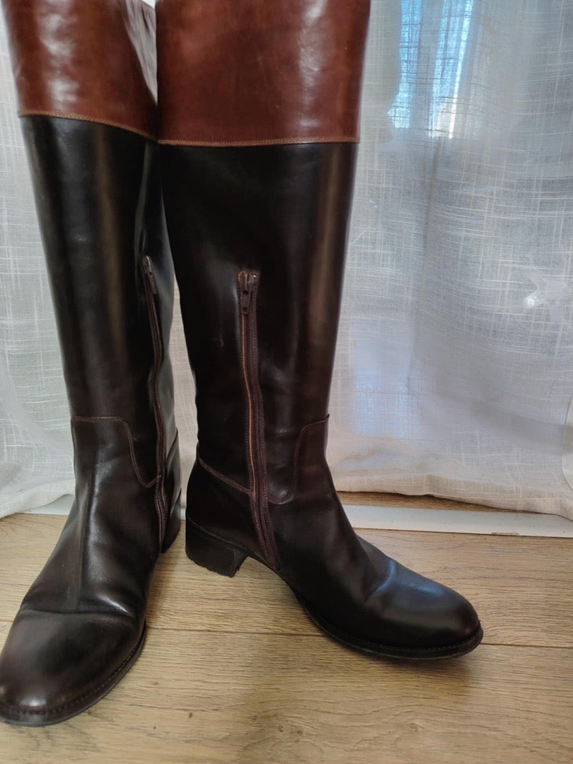 Bottes Vicini - 37 - Marron -