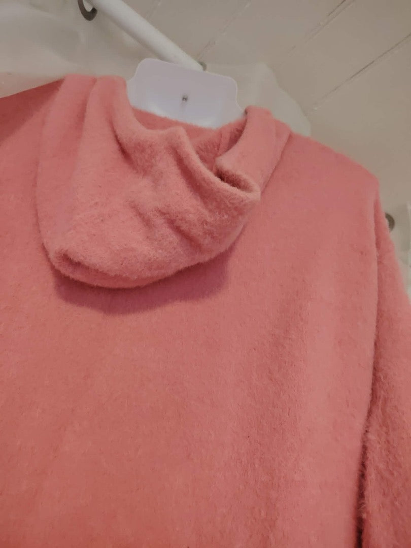 Sweat à capuche zippé Breal - M - Rose - État : Excellent