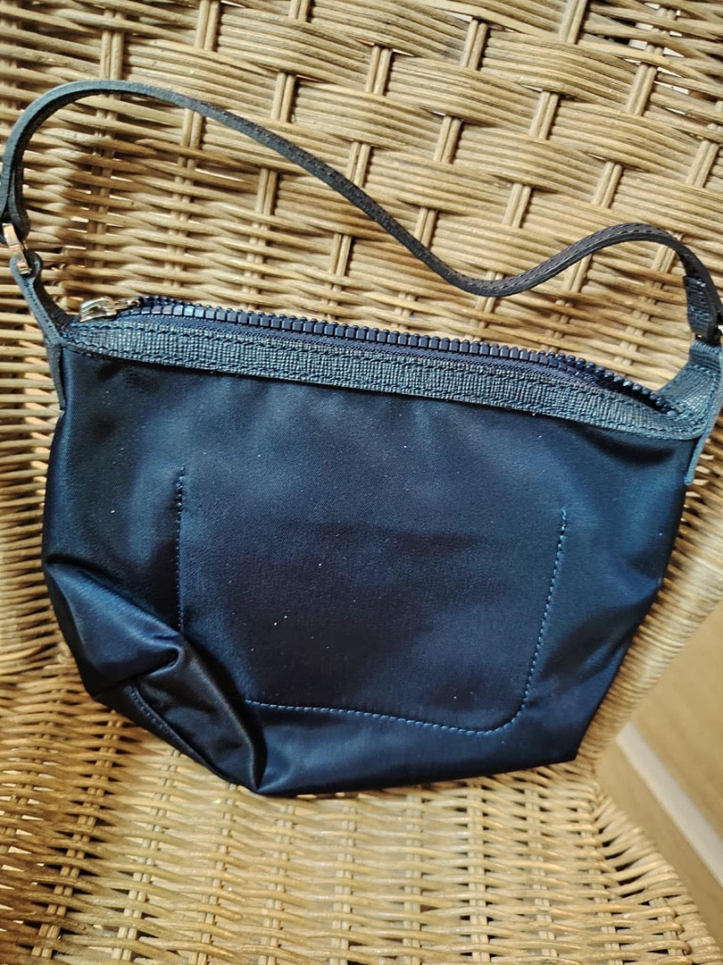 Sac pochette Longchamp - Taille unique - Navy - État : Excellent