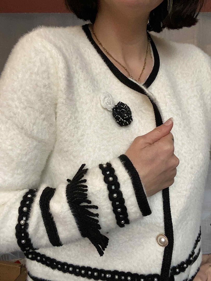 Cardigan Sans marque - S - Crème - État : Excellent