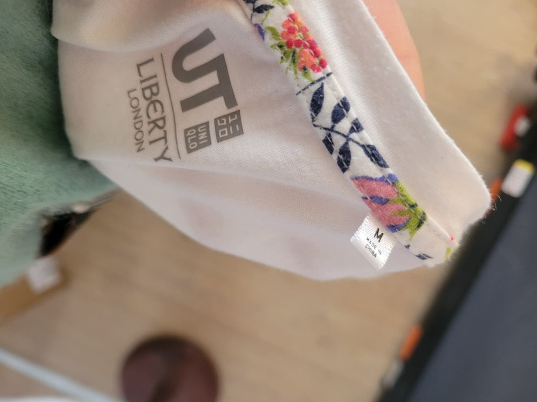 T-shirt Uniqlo x Liberty London - M - Blanc -