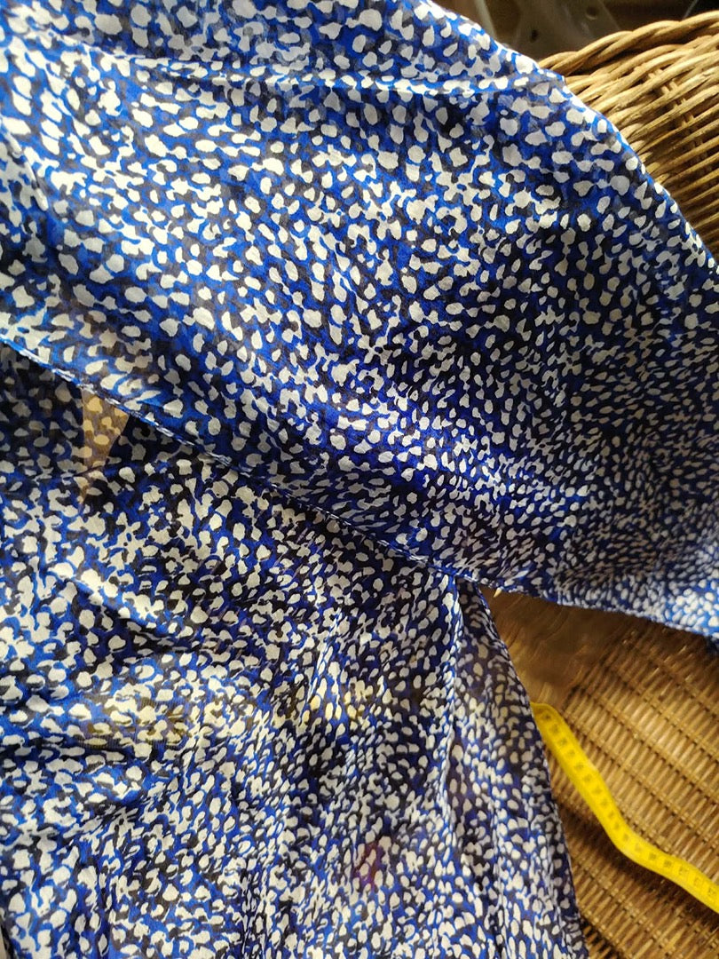 Foulard Monoprix Autre Ton - Taille unique - Bleu - État : Excellent