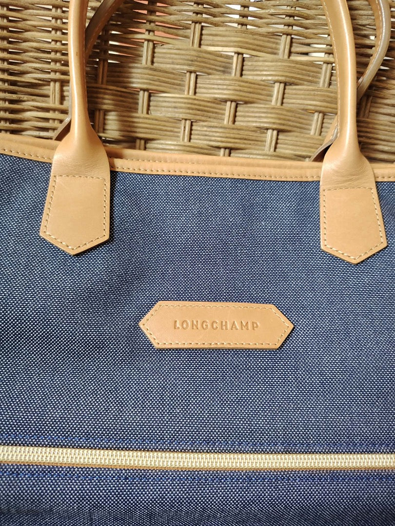Cabas Longchamp - L - Bleu - État : Excellent