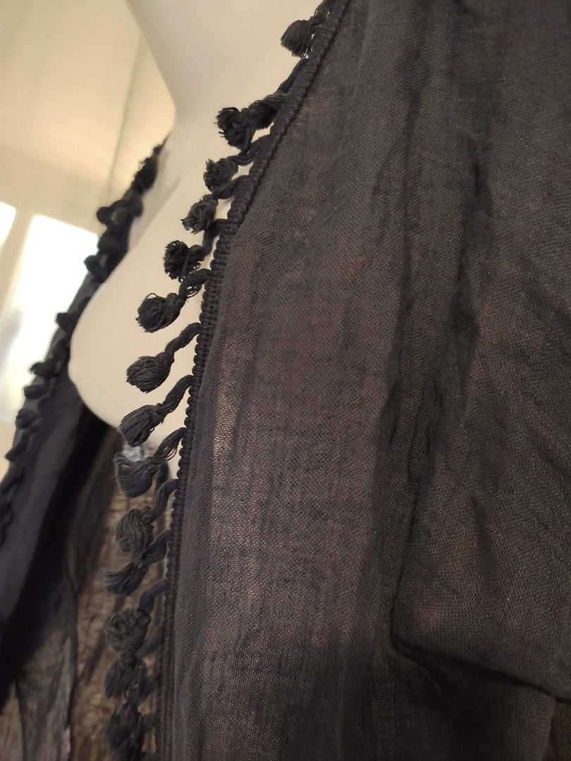 Kimono Miss & Yes - Lin -taille unique - Bleu marine - État : Excellent