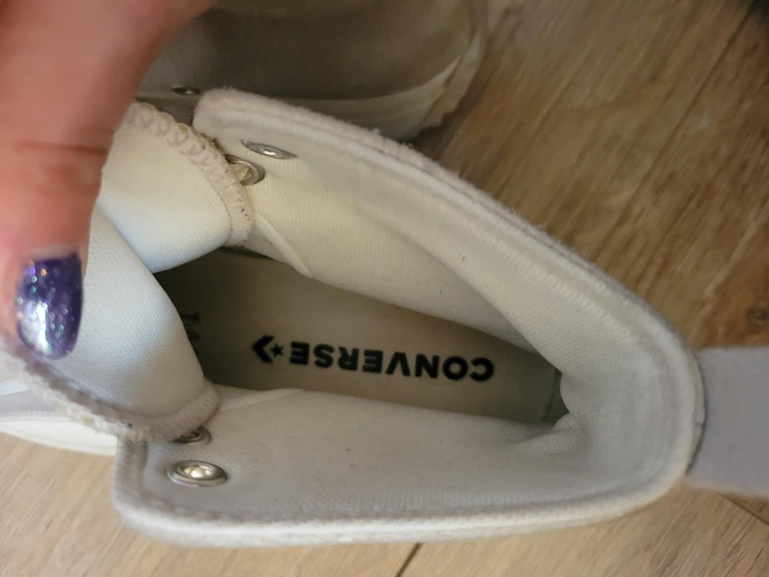 Baskets Converse Run Star Hike - 40.5 - Crème - État : Excellent