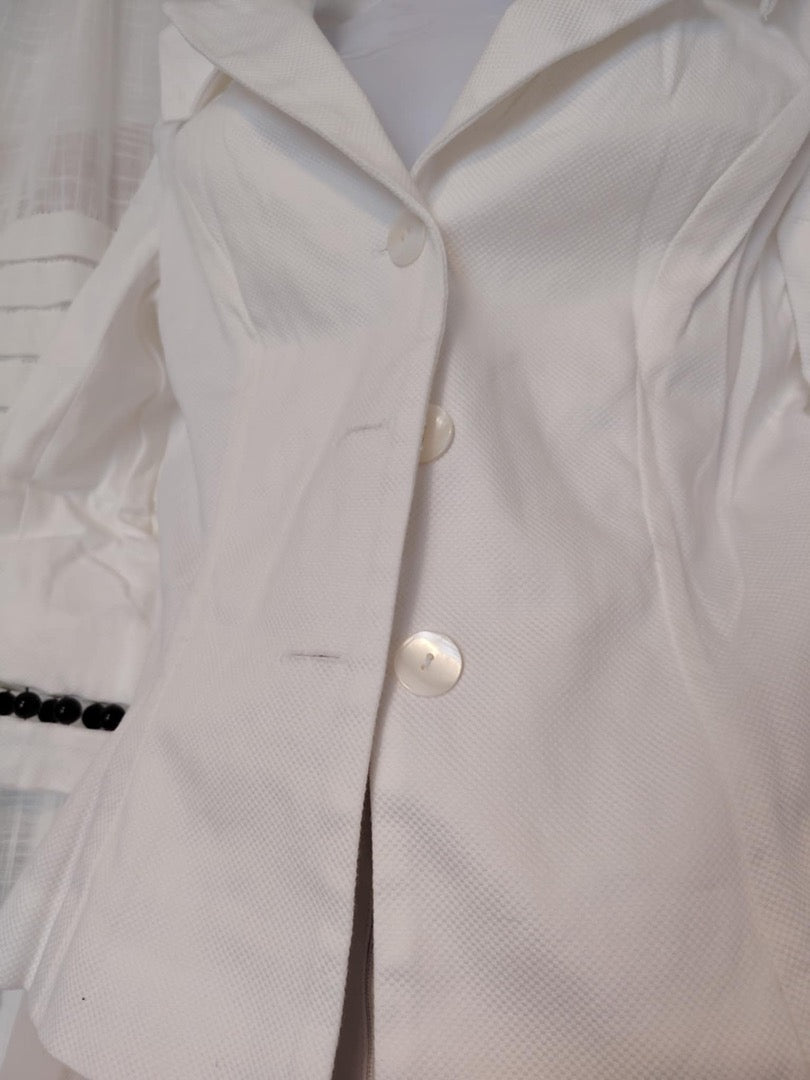 Blazer Renato Nucci - 40 - Blanc - État : Excellent