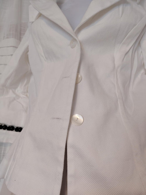 Blazer Renato Nucci - 40 - Blanc - État : Excellent