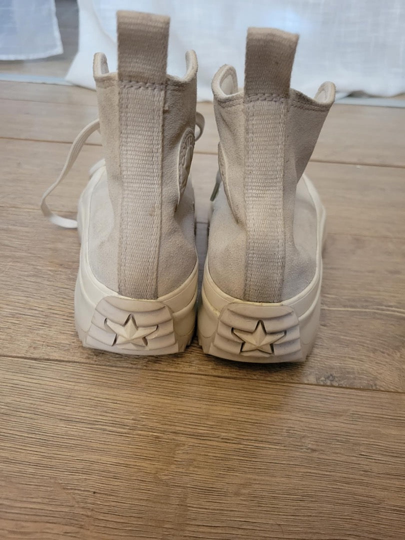 Baskets Converse Run Star Hike - 40.5 - Crème - État : Excellent