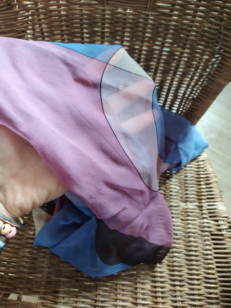 Foulard Reidroc - Taille unique - Violet - État : Excellent