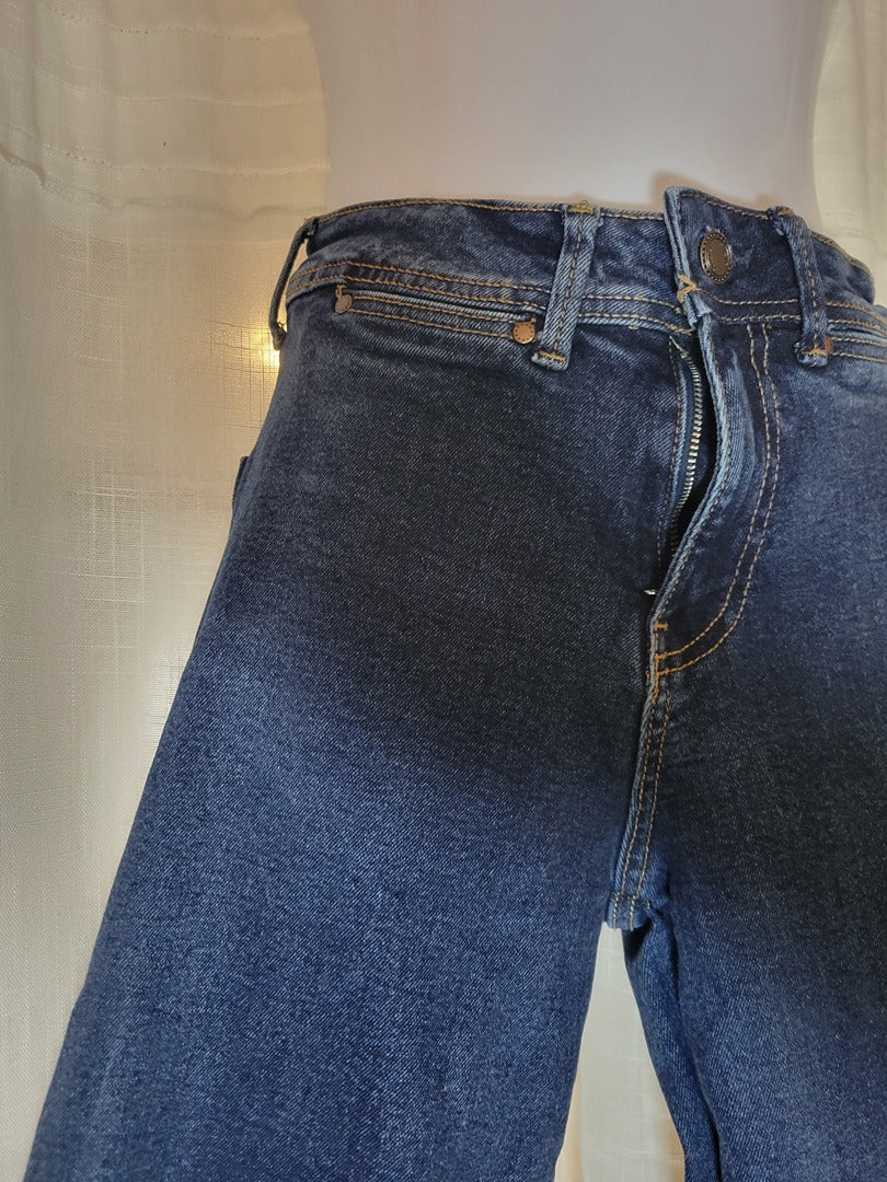 Jean droit Stradivarius - 34 - Bleu - État : Excellent