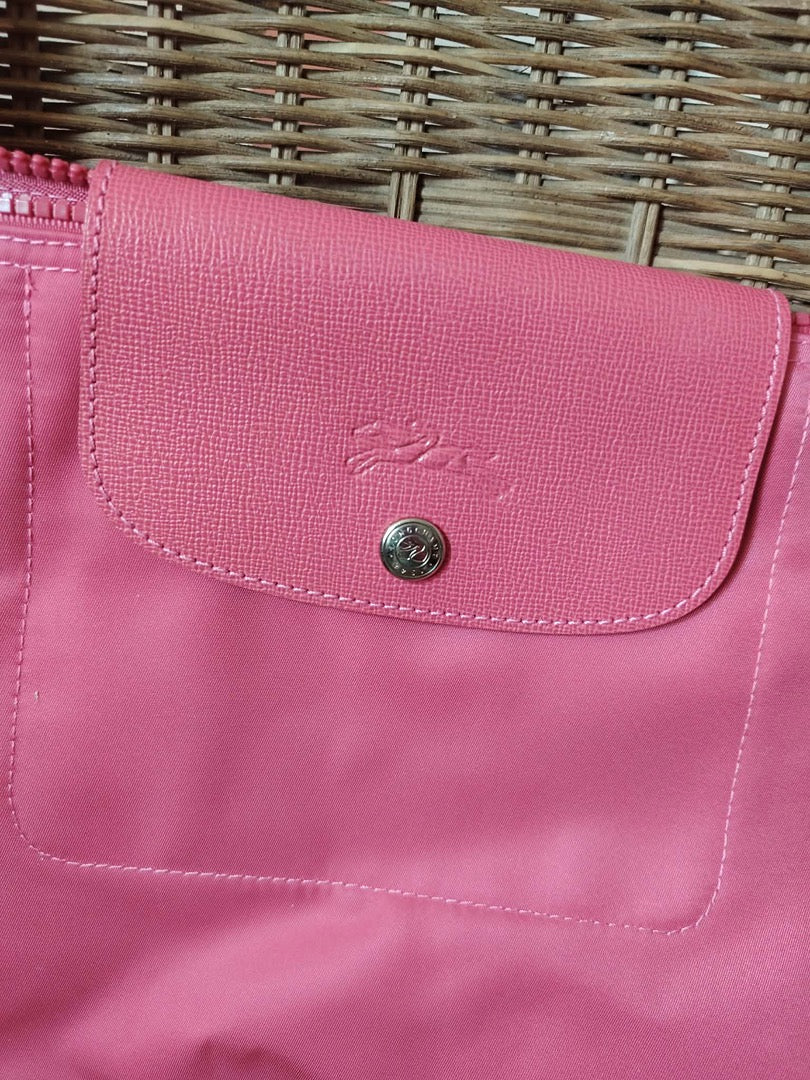 Sac cabas Longchamp - L - Rose - État : Excellent