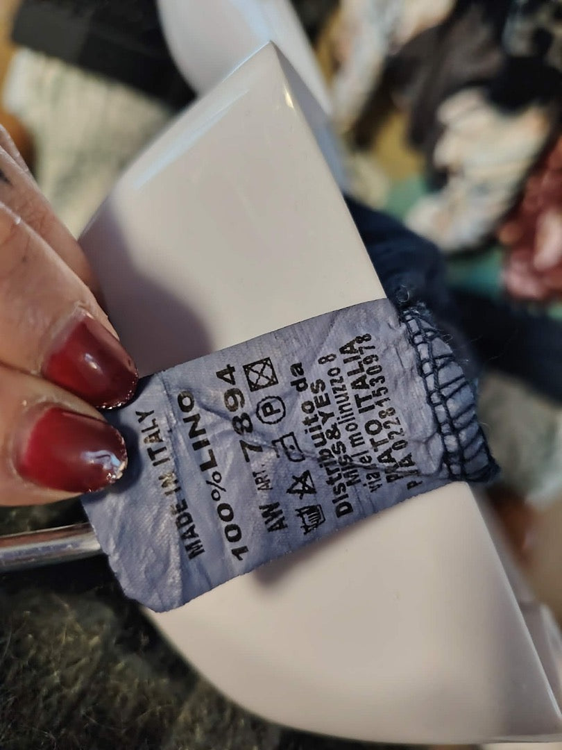 Kimono Miss & Yes - Lin -taille unique - Bleu marine - État : Excellent