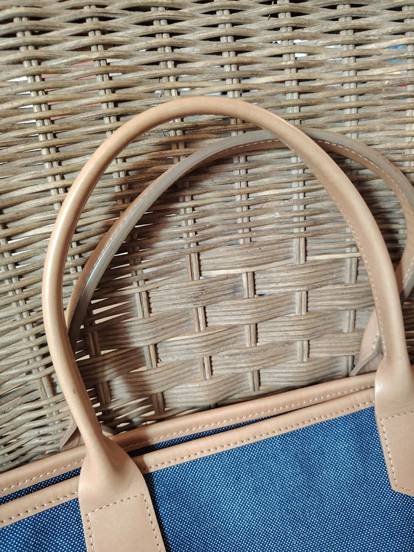 Cabas Longchamp - L - Bleu - État : Excellent