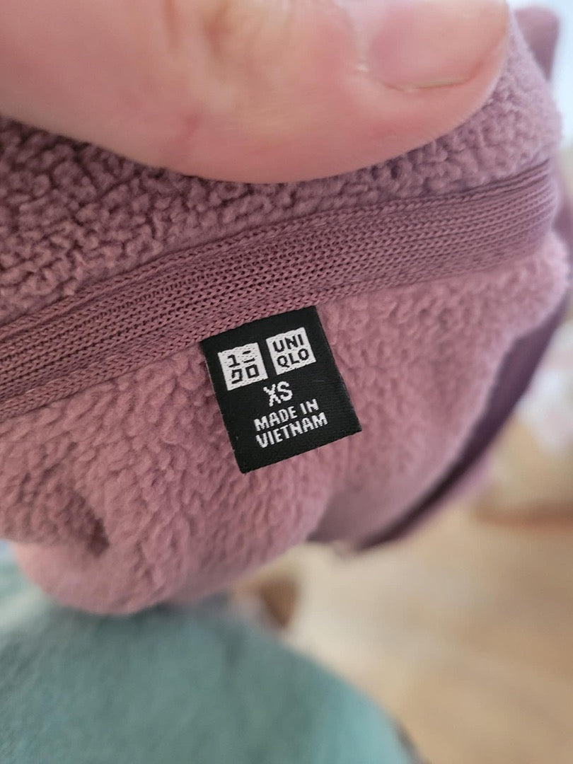 Veste polaire Uniqlo - Xs - Rose -