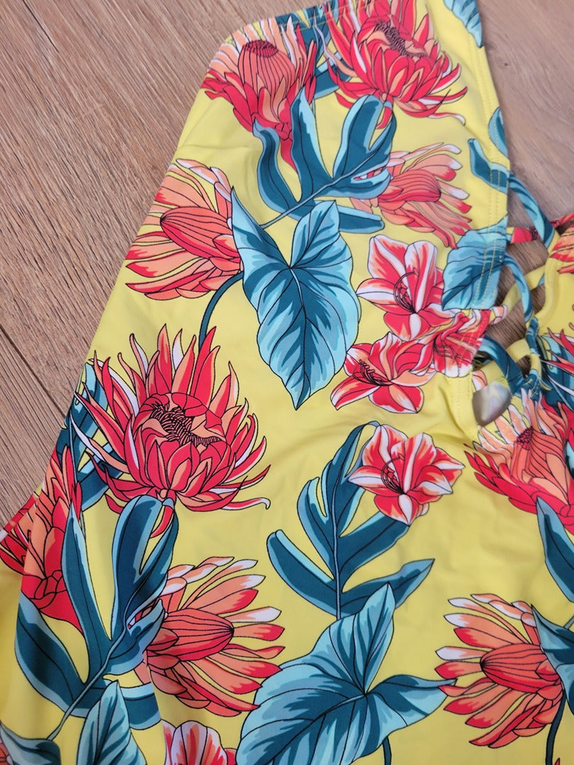 Maillot de bain une pièce Tissaia - 46 - Jaune - État : Excellent