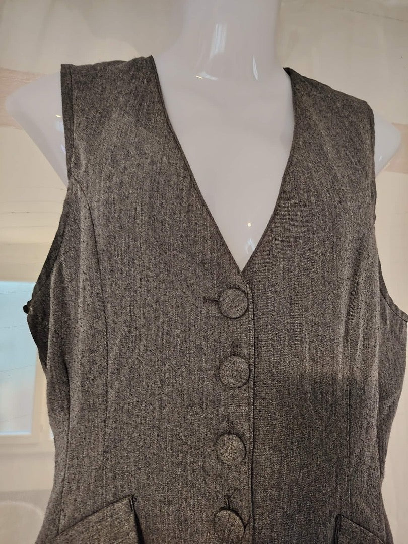 Gilet sans manches Froggy Paris - 36 - Gris - État : Excellent