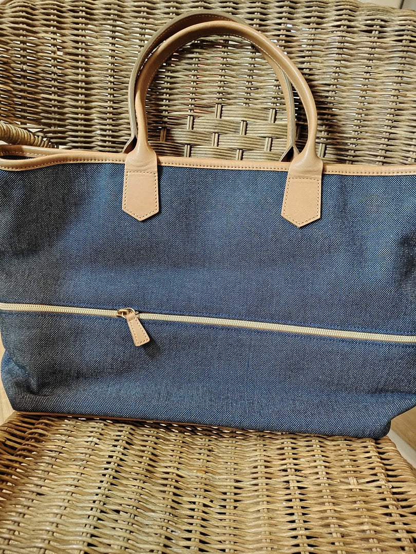 Cabas Longchamp - L - Bleu - État : Excellent