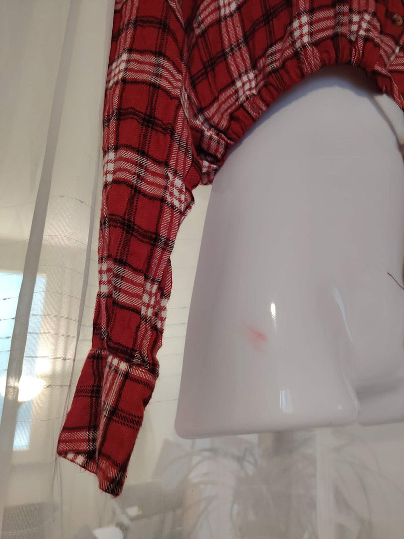 Chemise courte Tally Weijl - S - Rouge - État : Excellent