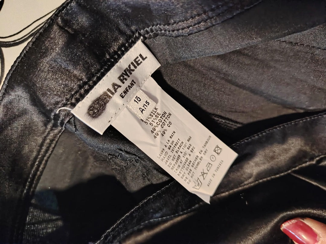 Pantalon cargo Sonia Rykiel Enfant - Xs - Noir - État : Excellent