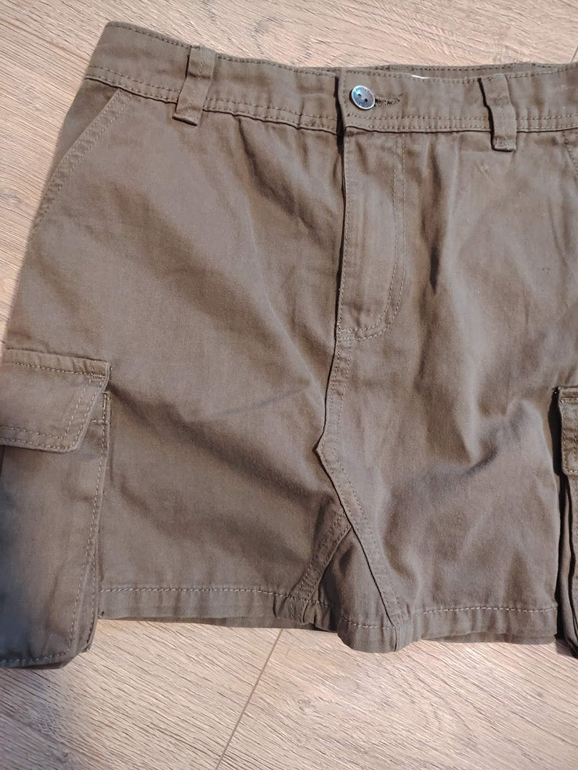 Mini-jupe cargo Bershka - S - Kaki - État : Excellent