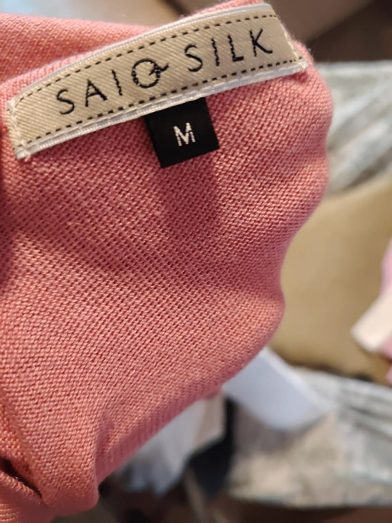 Pull Saio Silk - M - Corail - État : Excellent