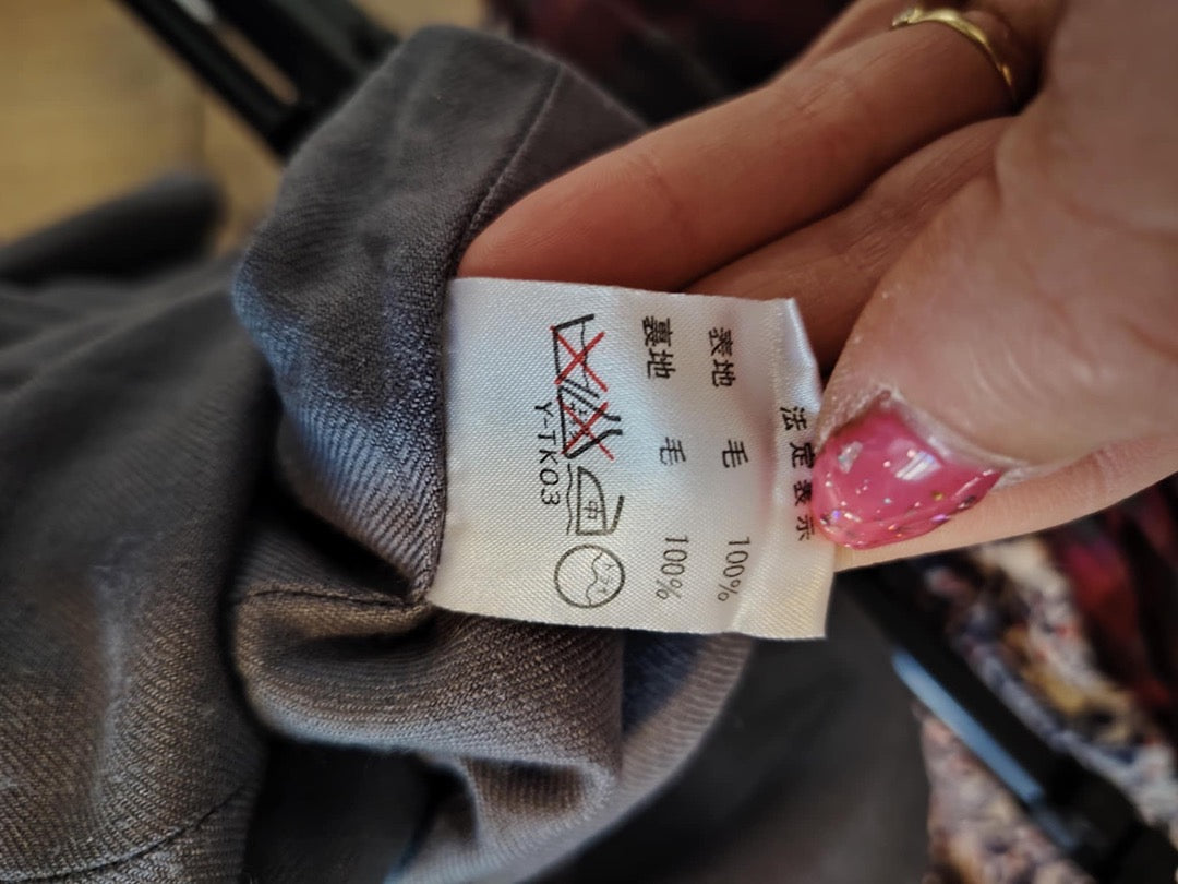 Robe Christian Dior - 38 - Gris - État : Excellent