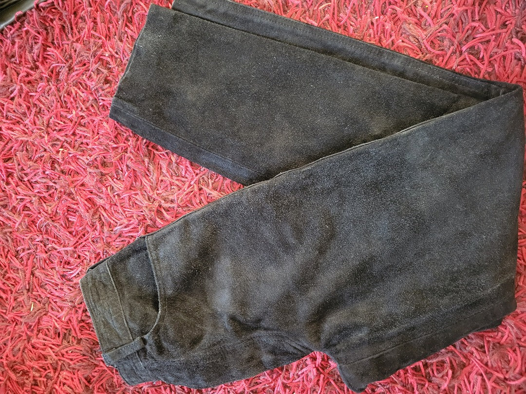 Pantalon femme cuir - 26 - État : vintage