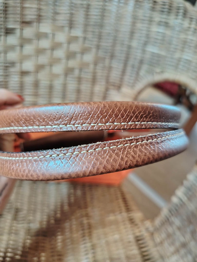 Sac cabas Longchamp - L - Orange - État : Excellent