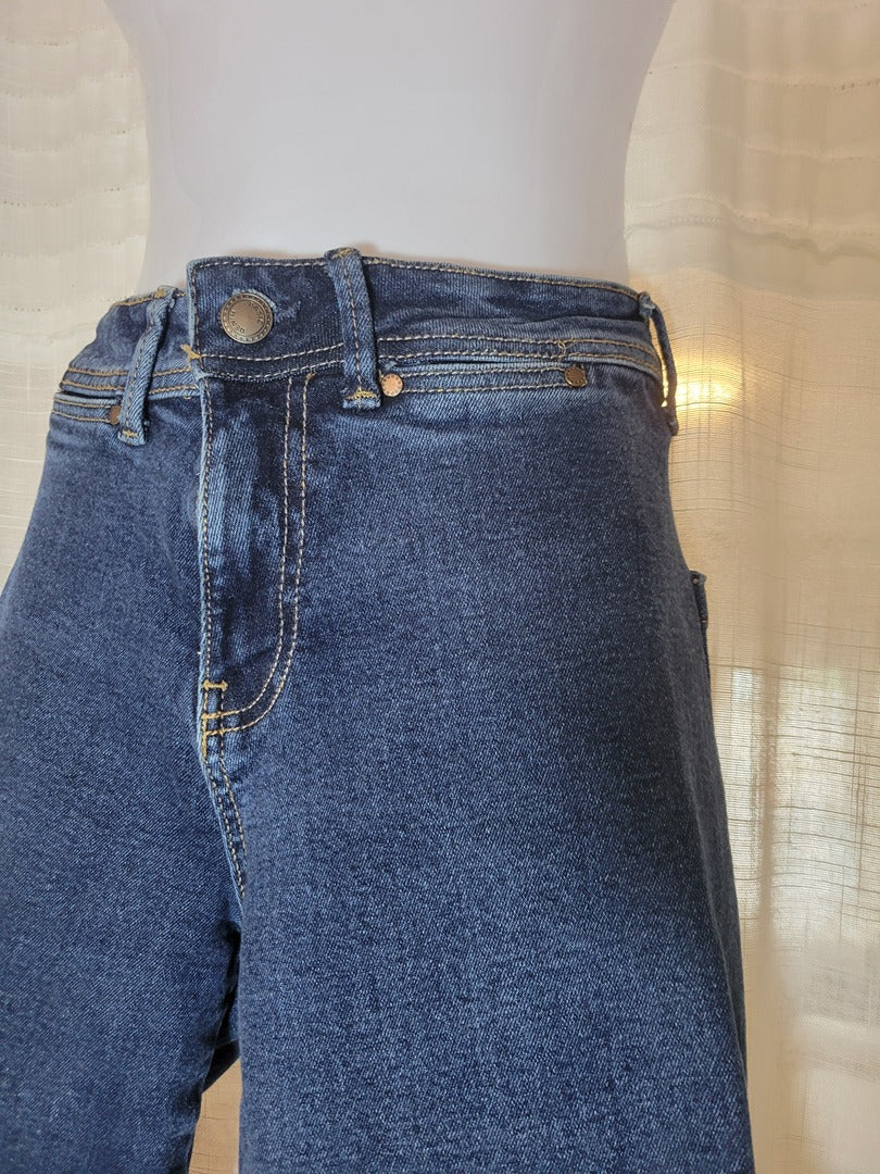 Jean droit Stradivarius - 34 - Bleu - État : Excellent