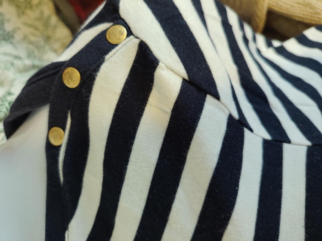 Marinière Petit Bateau - S - Navy - État : Excellent