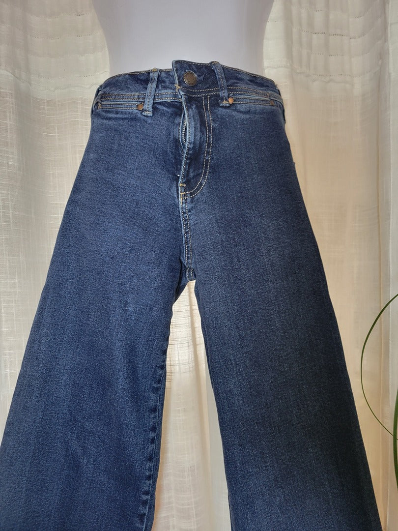 Jean droit Stradivarius - 34 - Bleu - État : Excellent
