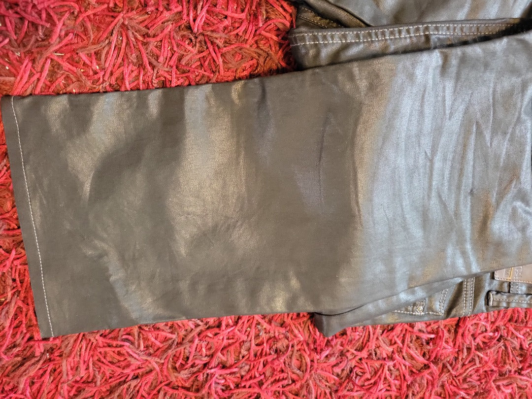 Pantalon cuir veritable Teddy Smith - 33 - Noir -