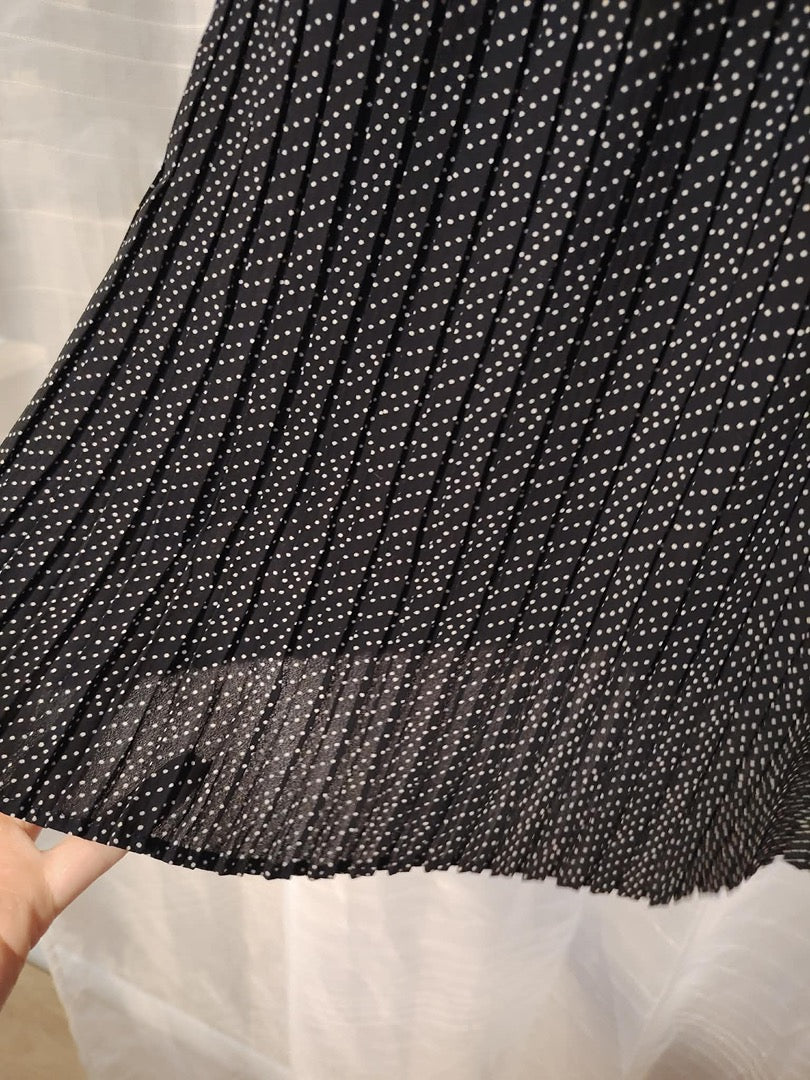 Jupe longue plissée Uniqlo - M - Noir - État : Excellent